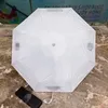 Handmatig 50% KORTING Zakparaplu Vinylcoating Parasol Anti-UV-paraplu Parasols Regen en regen voor tweeërlei gebruik