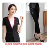 Robe de deux pièces IZICFLY Summer Style Business Slim Jupe Costumes Formelle Uniformes Designs Ensemble de bureau pour les femmes Vêtements de travail