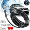 Nieuwe 10m hogedruk wasmachine slang 3/8 "snelle connector 40MPa 5800psi buis koordauto -wasmachine schone verlengingslang voor Karcher Cleaner