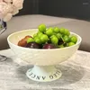 Piatti INS piatto di frutta vassoio di scarico moderno semplice soggiorno arredamento grande capacità caramelle accessori da cucina verdura