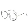 Sonnenbrillenrahmen Zilead Vintage Square Metall Glitzerrahmen Lesebrille Mode Optische Brillen Anti Blaulicht Presbyopie Brillen 231101