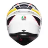 Luxury Motorcycle Helmets AGV men's and women's uncovered Helmets K1 Pitlane Urban Touring M/SWN-HVZV