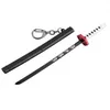 Demon Slayer Zwaard Sleutelhanger Japan Anime Demon Slayer Kimetsu no Yaiba Cartoon Kamado Tanjirou Blade Chaveio Wapens Rekwisieten Geschenken Mode-sieradenSleutelhangers anime