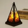 Nocne światła Kreatywne Halloween Lattern Pumpin Lantern Portable Mała atmosfera Lampa Dekoracja Dekoracja Rekwizyty Lekkie ZD922