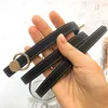 Kemerler 1.5 cm Cowhide Deri Kemer Kadınlar İnce Klasik Yaz Elbise ve Kot Moda Bayanlar Hediye Belts Beltsbelts