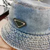 Brand Children Denim Fedora Kids Fashion Accesories High Quality Geometric Logo Decoration Baby Caps Oct25