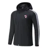 Club Atletico River Plate Giacche da uomo calde giacche per il tempo libero in autunno e inverno sport all'aria aperta camicie sportive casual con cappuccio uomo e donna Giacche con cerniera intera