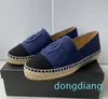 Luxury Sneakers Woman Casual Shoe Canvas Real Leather Loafers Classic Design Slipper Slides by Brand