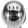 Ny 5 -hastighetsmanual Chromed ABS Gear Shift Knob Shift Spake Gear Head för Citroen Saxo Xsara Xantia C2 C3 Pluriel C3 Picasso C4 C5