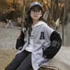 Jackets Children's Winter Jacket Baseball Suit Bomber Tiny Cottons Kids Clothes For Teen Quilted Coats And Jackets 14 Year Old Girl 230331