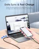 LENTION Câble USB C vers Lightning iPhone Certifié MFi Type C Cordon de Charge Rapide, Câble de Chargeur Tressé en Nylon Compatible iPhone 14/13/12/11/Mini/Pro/Max,iPad Air/Pro/Mini