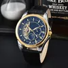 Montre automatique de luxe pour hommes, entièrement fonctionnelle, squelette mécanique, Tourbillon, en acier saphir, étanche