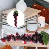 Party Decoration Bunch Grapes Decorations Household Fruit Pography Props Plastic Home Ornament