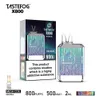In Stock Tastefog 800 puff Disposable Vape Pen 2ml 20mg Nic with TPD CE REACH Certificate Hot in Europe