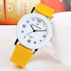 HBP Black Women Watches Hot Selling Selling Rostfritt stål Läderrem Analog Quartz armbandsur Damer Kvinnliga klockor