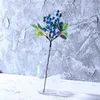 Party Decoration 5 Pcs Artificial Berries Flower Wedding Holiday Crafts Decorations Christmas DIY Wreath Vase Season Branch