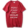 Magliette da uomo You Can Go Home Now Unisex Tri Blend 2023 Fashion Size Shirt Tops Tees
