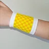Handledsstöd kvinnor fashionabla sport armband svett absorberande sprain skydd för män ärr som täcker tatuering street dans hip hop