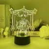 Night Lights Genshin Impact Scaramouche Balladeer Night Light USB Popular Game Character Led Acrylic Children's Gift Bedroom Decoration Lamp P230331