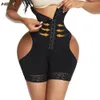 Waist Tummy Shaper HEXIN taille haute bout à bout culotte de contrôle du ventre Sexy femmes sous-vêtements Shaper Shorts taille formateur mince Corset Shapewear pantalon 231031