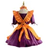 Ani Anime Girl Pumpkin Loliat Maid Outfits Costumes Women 2022 New Halloween Night Bat Dress Unifrom Cosplay cosplay