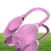 ROSE SHAPE Vibrator 10 hastighet vibrationsklitoris sucker vagina sugande klitoris stimulering gspot kvinnlig onani7936507