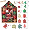 Weihnachtsdekorationen, 70-teiliges Weihnachtsschmuck-Boutique-Weihnachtskugel-Set, Weihnachtsbaum-Anhänger, Zuhause, Schlafzimmer, Jahresdekoration, Jahresgeschenk 231101