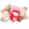 Hair Accessories CN Artificial Flower Clips Wedding Party Woman Fabric Women Girls Hairpin Headwear