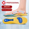 Shoe Parts Accessories Orthopedic Insoles for Feet Sport Shock-absorbing Insole for Shoes Arch Support Plantar Fasciitis Templates Pad Women Men Insert 231031