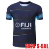 2023 2024 Fiji Yeni Rugby Forma Ev Uzakta Uçan Fijians Drua Polo Gömlek 23 24 Ulusal Rugby League Fidji Sevens Forma S-5XL