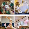 Party Decoration Party Decoration Round Backdrop Stand Aluminum Circle Balloon Arch Frame Kit For Valentines Day Wedding Birthday Drop Dhbq7