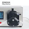 Zonesun ZS-YTPPR2液体充填機2ヘッド高流量per動ポンプ低粘性接着剤サラダオイルパッケージライン