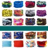 Summer Cycling Bandana Pierścień Dzieci wielofunkcyjne szwane rurowe magiczne bandanas szalik Tube Prezent dla dziecięcego opaski CPA5710 SS0401