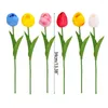 Decorative Flowers 10pcs Artificial Tulips Simulation Tulip Pography Props Supplies Household For School Office Wedding Holiday Present