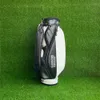カートゴルフバッグバッグユニセックスブラックホワイトオプションのゴルフカートバッグロゴの写真を見るためにお問い合わせください