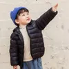 Down Coat Winter warme Jacke Kapuze mit Kapuze für Jungen und Mädchen 1-8 Jahre alte Baby 2023 Koreanische Version Mode Kinderkleidung Kleidung