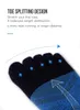 Sports Socks AONIJIE E4825 Sports Toe Socks Unisex Athletic Toe Socks Breathable Five Toed Barefoot Trail Running Ultra Marathon Socks 231101