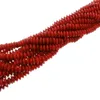 Koraliki syntetyczne koralowe abakus czerwony separacja DIY Jewelryjka Naszyjka Bransoletka Akcesoria ręcznie robione