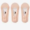 Women Socks 3Pairs Summer Slippers Non-slip Breathable Lace Invisible Sock Sexy Cool Thin Fashion