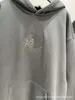 baal Heren gewassen hoodie Casual leeuwenkroon BB-logo geborduurde fleece hoodie losse trui