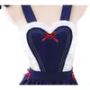 Ani Anime Student Girl Love Sailor Maid Dress Unifrom Women Navy Apron Nightdress Outfits Costumes Cosplay cosplay