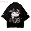 Etnische kleding plus maat xxs-6xl zomer losse Japanse mode cartoon kawaii kimono streetwear vidan gewaad vrouwen mannen haori top yukata 230331