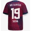 QQQ8 23 24 Nkunku Sia Soccer Jerseys Wenner Rbl Poulsen Forsberg 2023 2024 Bundesliga Sabitzer Adams Olmo Camisetas de Football Shirt Mężczyźni