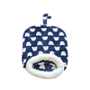 Lits pour chat sac de couchage pour animaux de compagnie couverture chaude en molleton de corail tapis pour petits chiens joli coussin pour chiot lit maison nid produits