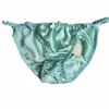 Kvinnors badkläder Sexig ren siden Silk String Bikini Trosor Storlek: S M L XL XXL (W27 "-41")