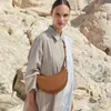 Marsupi 2023 Moda francese retrò leggero lusso pendolari Go Shopping Donna Borsa a luna Borsa a tracolla piccola a mezzaluna da donna