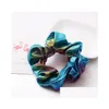 Pony Tails حامل نساء Scrunchie Glitter Hair Ties for Girls Ponytail Moversion