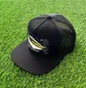 Top Hat Men's Summer Flat Brim Brim Cap Ochrona przeciwsłoneczna ciężarówka