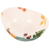 Servis uppsättningar Bowl Restaurant Fall Decor Tabellery Dessert Serving Ceramic Salad Bowls Ceramics Home Kitchen Fruit