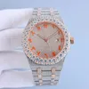 AP Diamond Watch Automatyczny ruch mechaniczny 42 mm Sapphire Waterproof Waterproof ze stali nierdzewnej 904L Mężczyzn Mężczyzn na rękę swobodną firmę Montre de Luxe ma logo